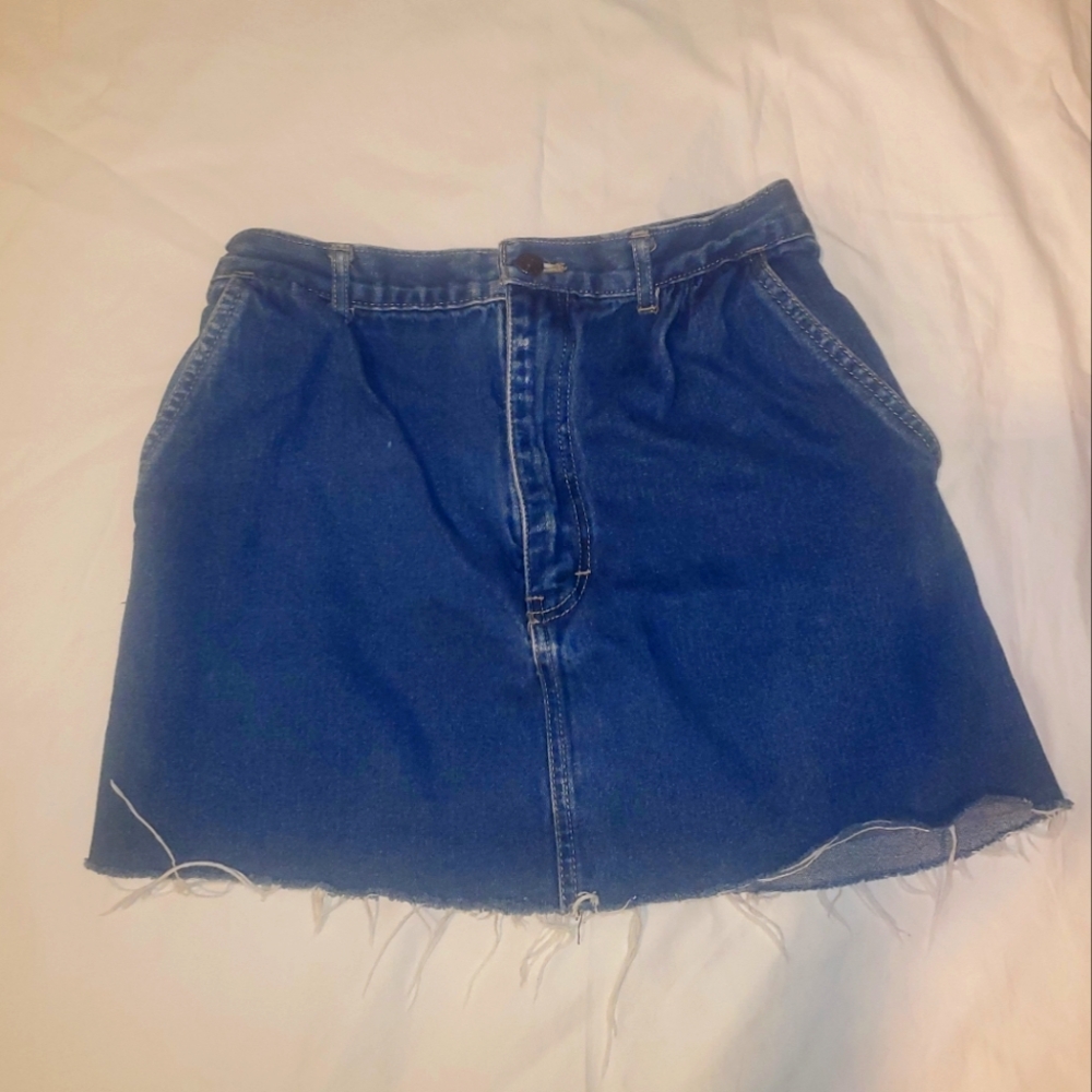 Hunter's Glen denim mini skirt